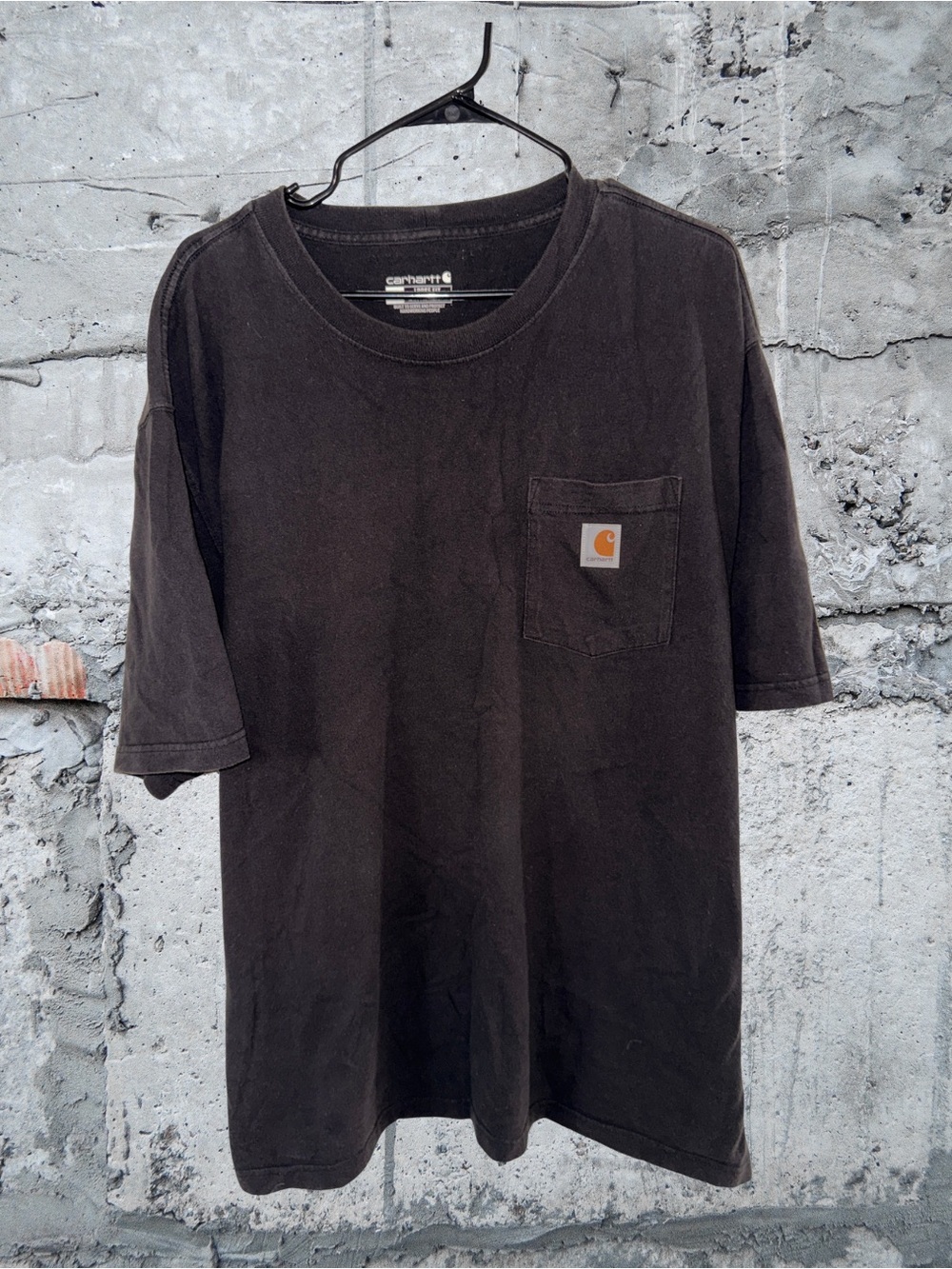 Carhartt Black Short Sleeve Pocket Tee